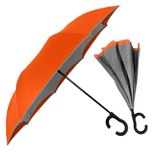 Wholesale ViceVersa Solid Colors Inverted Umbrella