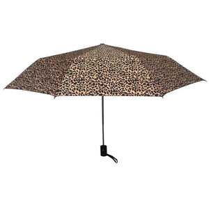Wholesale Fashion Brown Leopard Umbrella