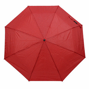 Wholesale Polka-Dot Telescopic manual Open folding Umbrella