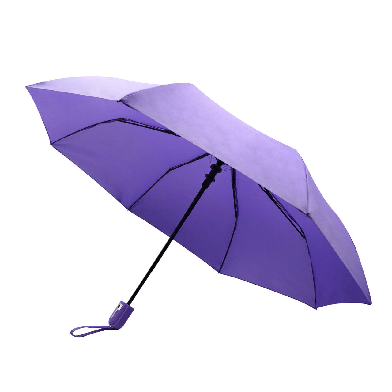 Wholesale Compact Solid Pastel Color Folding Umbrella