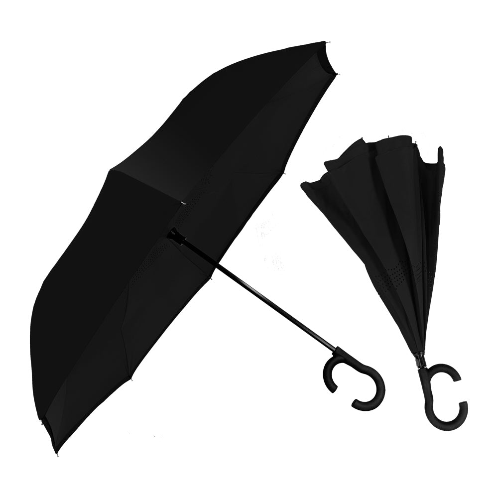 Wholesale ViceVersa Solid Colors Inverted Umbrella