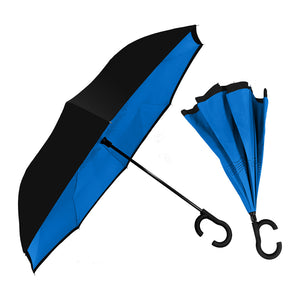 Wholesale ViceVersa Solid Colors Inverted Umbrella