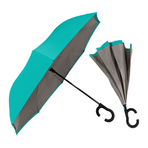 Wholesale ViceVersa Solid Colors Inverted Umbrella