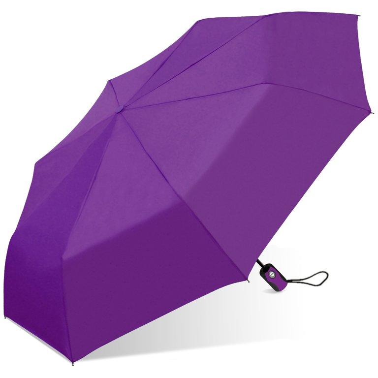 Wholesale Automatic Fashion Colors Strong Windproof Assorted Umbrella