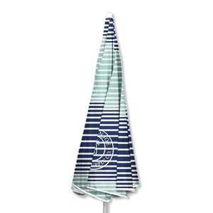 Wholesale Caribbean Joe Horizon Stripe UV Beach Umbrella