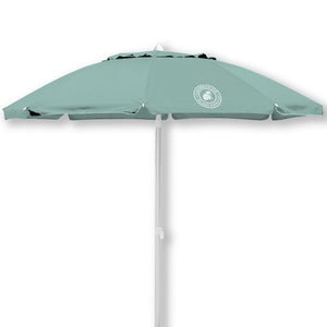 Wholesale Caribbean Joe Mint Green Vented Canopy UV Beach Umbrella