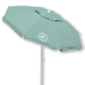 Wholesale Caribbean Joe Mint Green Vented Canopy UV Beach Umbrella