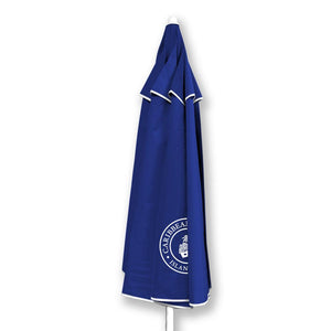 Wholesale Caribbean Joe Navy Vented Canopy UV Beach Umbrella