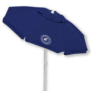 Wholesale Caribbean Joe Navy Vented Canopy UV Beach Umbrella