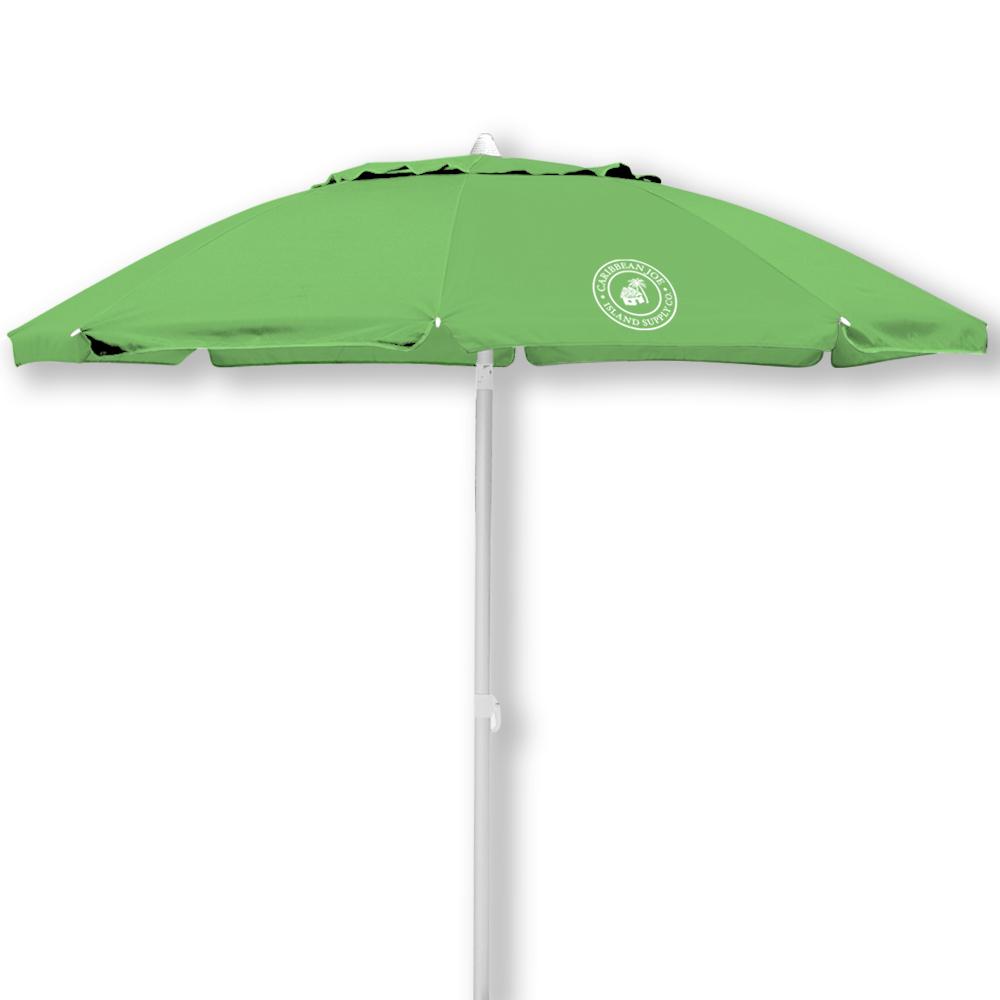Wholesale Caribbean Joe Green Vented Canopy UV Beach Umbrella