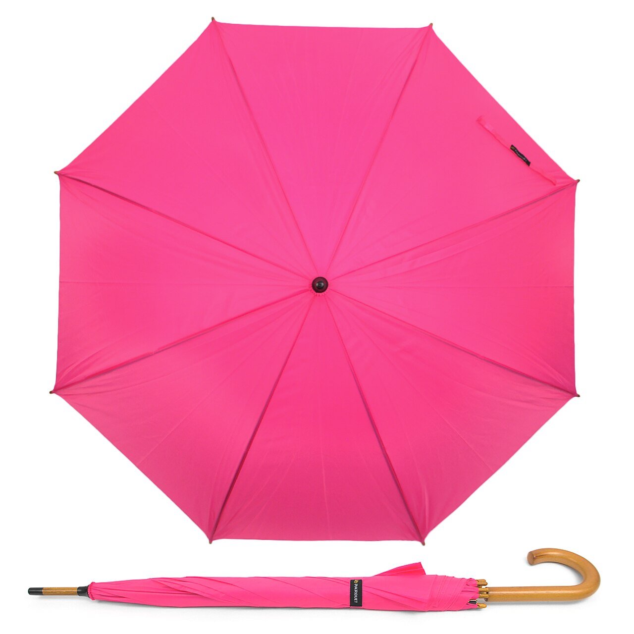 Wholesale Wooden Auto Open Hook Handle Umbrella - Umbrella Bazaar