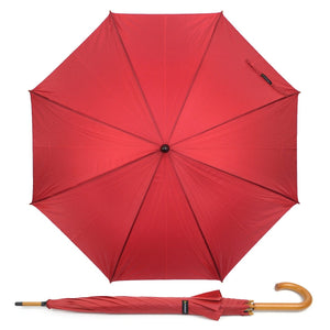 Wholesale Wooden Auto Open Hook Handle Umbrella