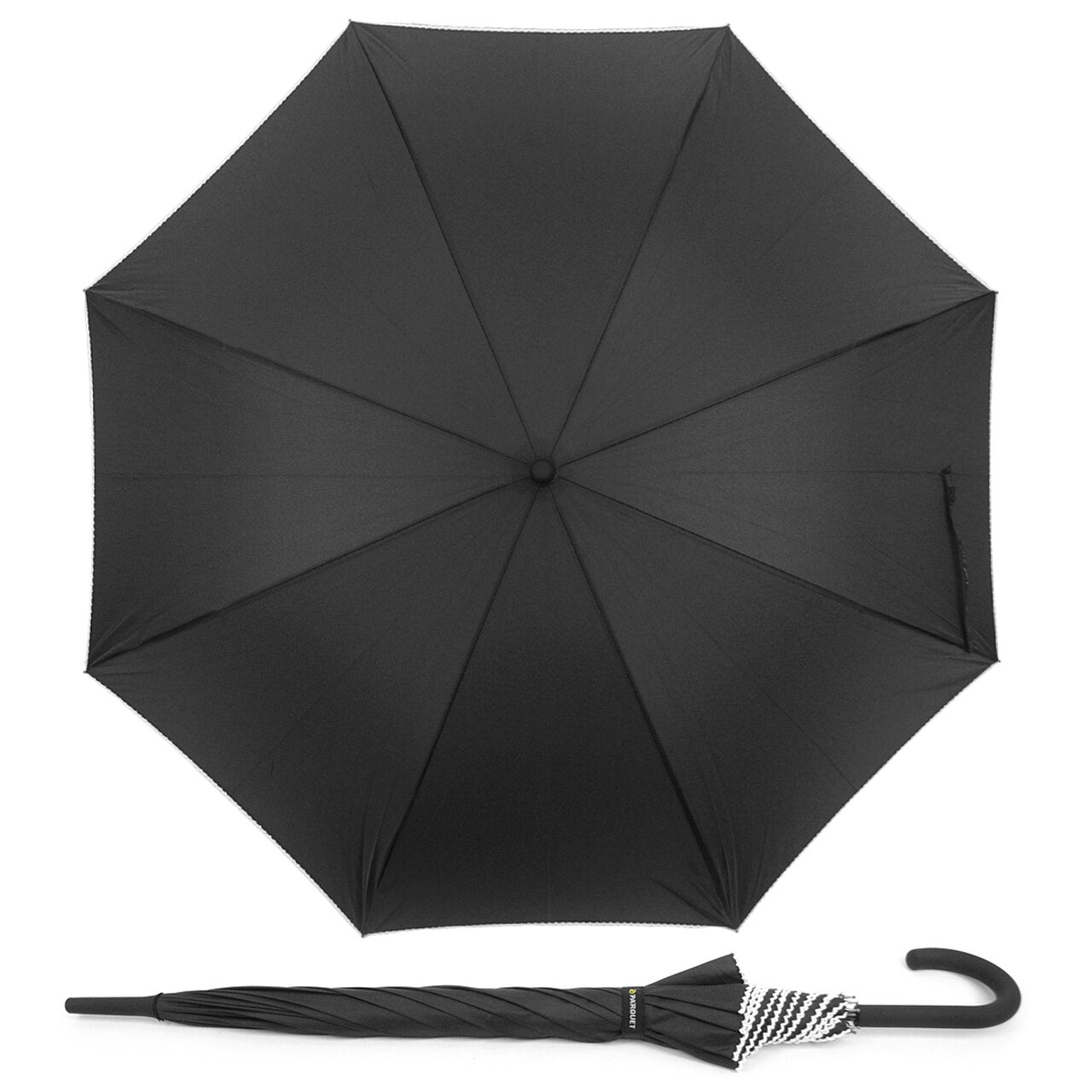 Wholesale Auto-Open Umbrella with Braided Cord Trim