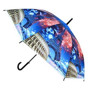 Wholesale Europe Landmarks Hook Umbrella