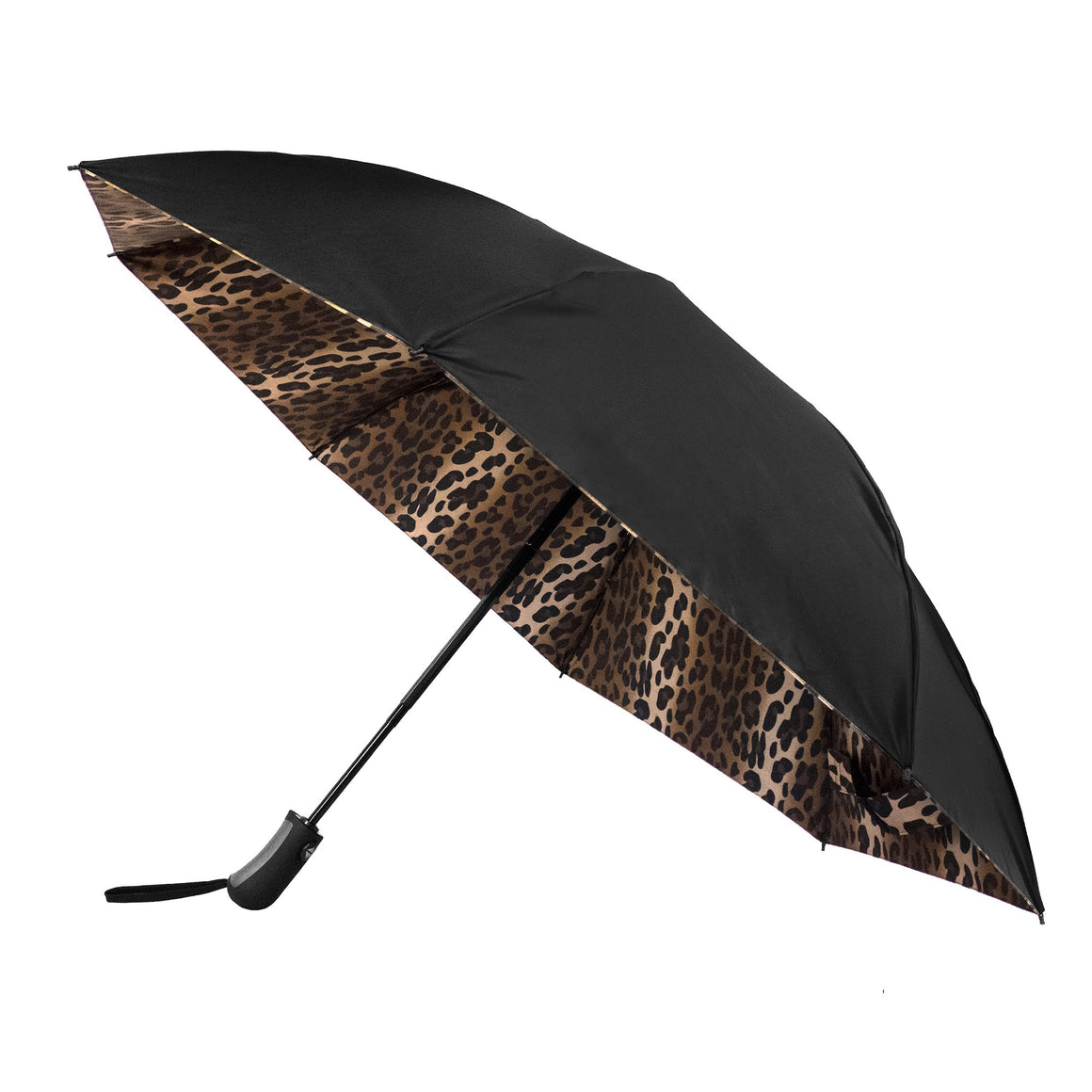 Wholesale Leopard Print Inverted Folding Umbrella