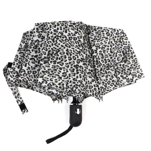 Wholesale Auto Open Compact Travel Leopard Umbrella