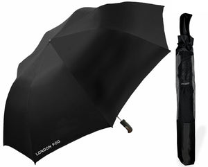 Wholesale London Fog Automatic Folding Two-Person Windproof Umbrella