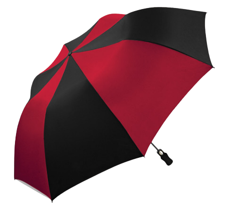 Wholesale Weatherproof Auto Folding Two-Tone Golf Umbrella
