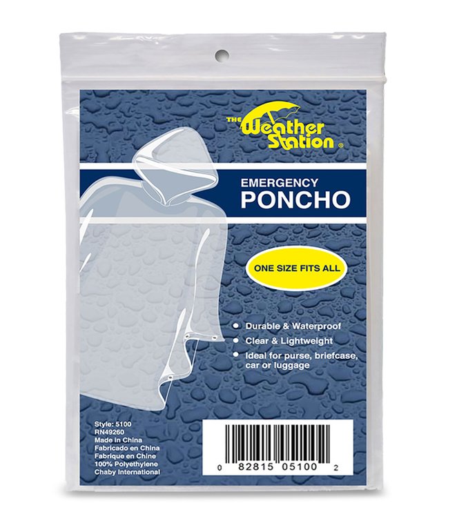 Wholesale Emergency Clear Ponchos