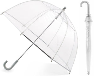 Wholesale Children's Manual Clear Dome Umbrella