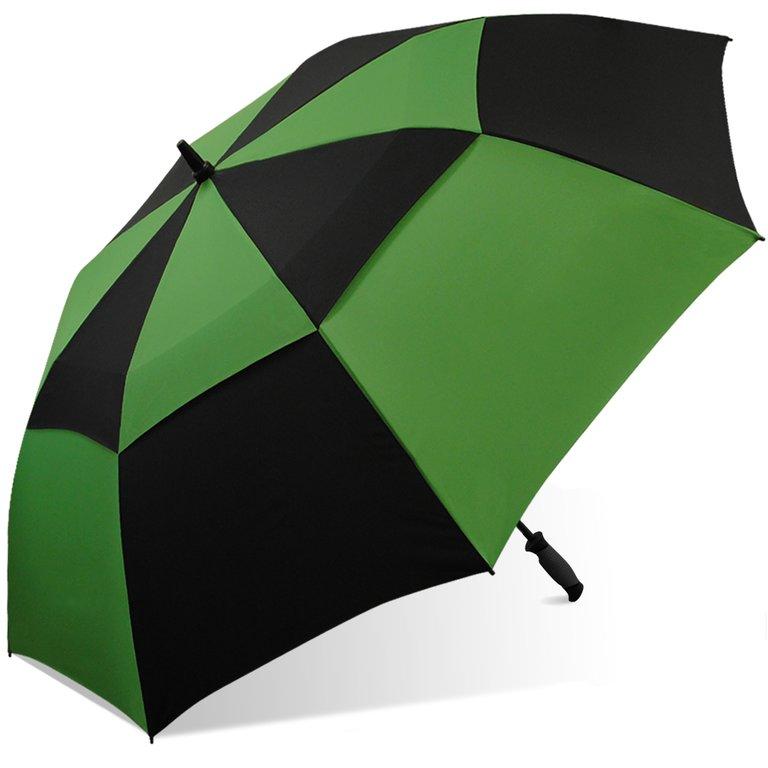 Wholesale Double Canopy Windproof Frame Golf Assorted Umbrella