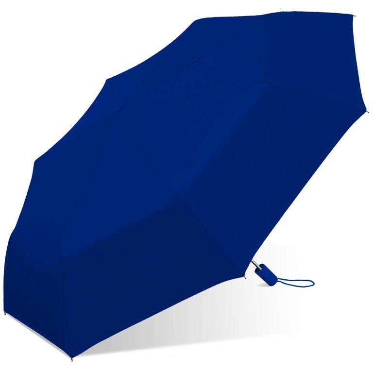 Wholesale Auto Open Solid Color Matching Handle Assorted Umbrella