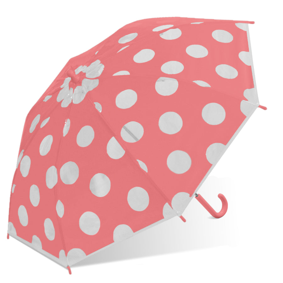 Wholesale Childrens Dot Hook Assorted Umbrella