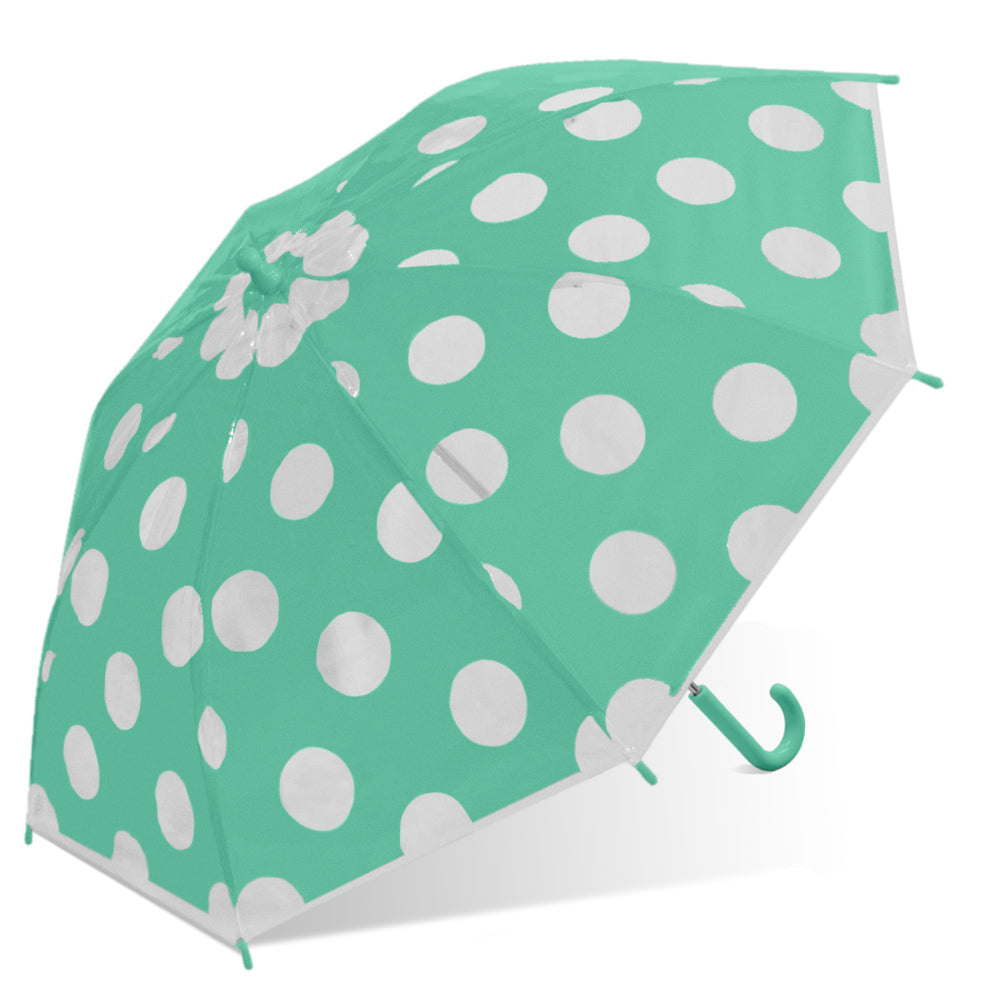 Wholesale Childrens Dot Hook Assorted Umbrella