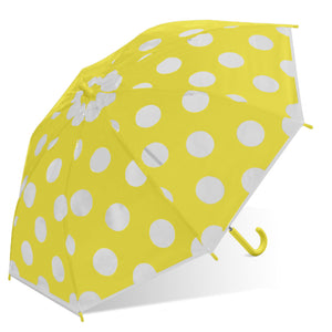 Wholesale Childrens Dot Hook Assorted Umbrella