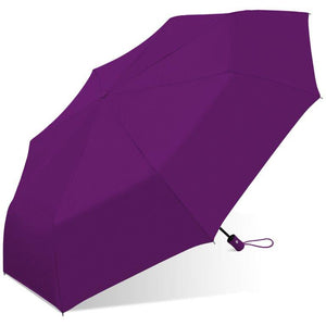 Wholesale Auto Open-Close Solid Color Rubber Grip Handle Assorted Umbrella