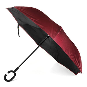 Wholesale Double Layer Two Tone Colorful Inverted Umbrella