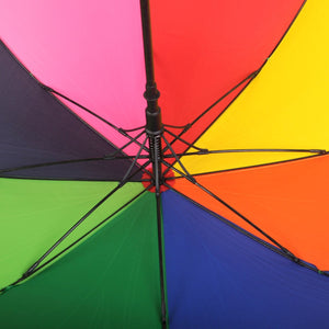 Wholesale Automatic Open Golf Canopy Rainbow Umbrella
