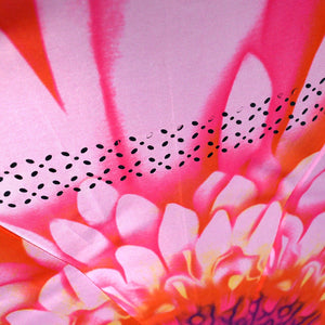 Wholesale Bright Pink Flower Double Layer Inverted Umbrella