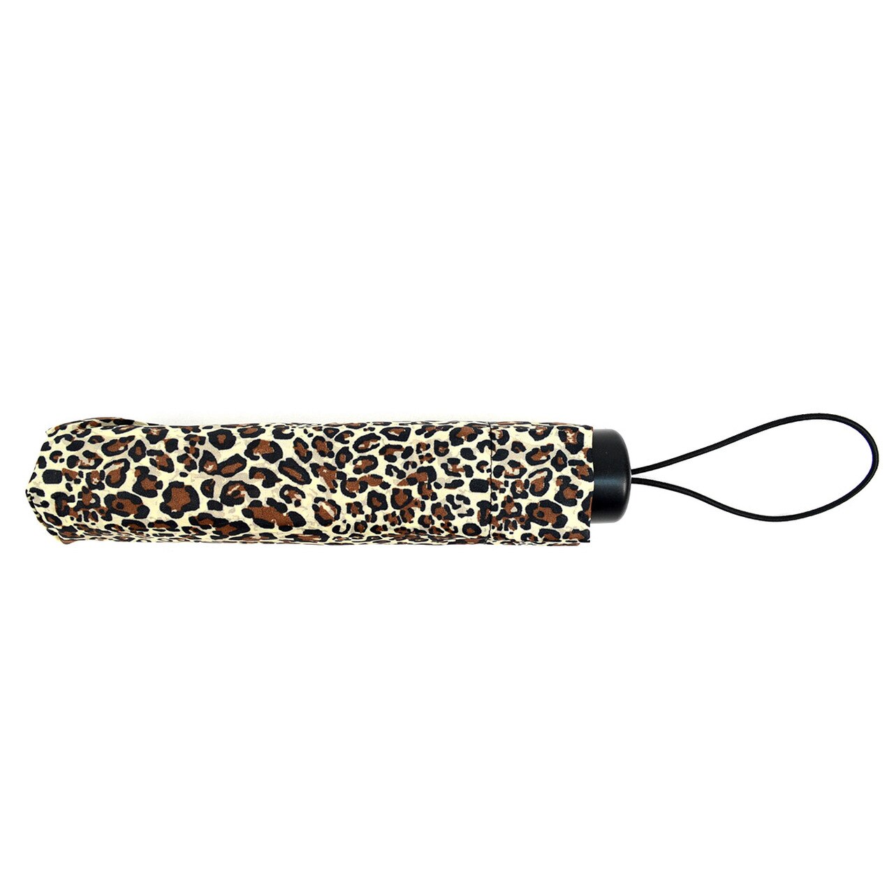 Wholesale Leopard Print Telescopic Compact Umbrella
