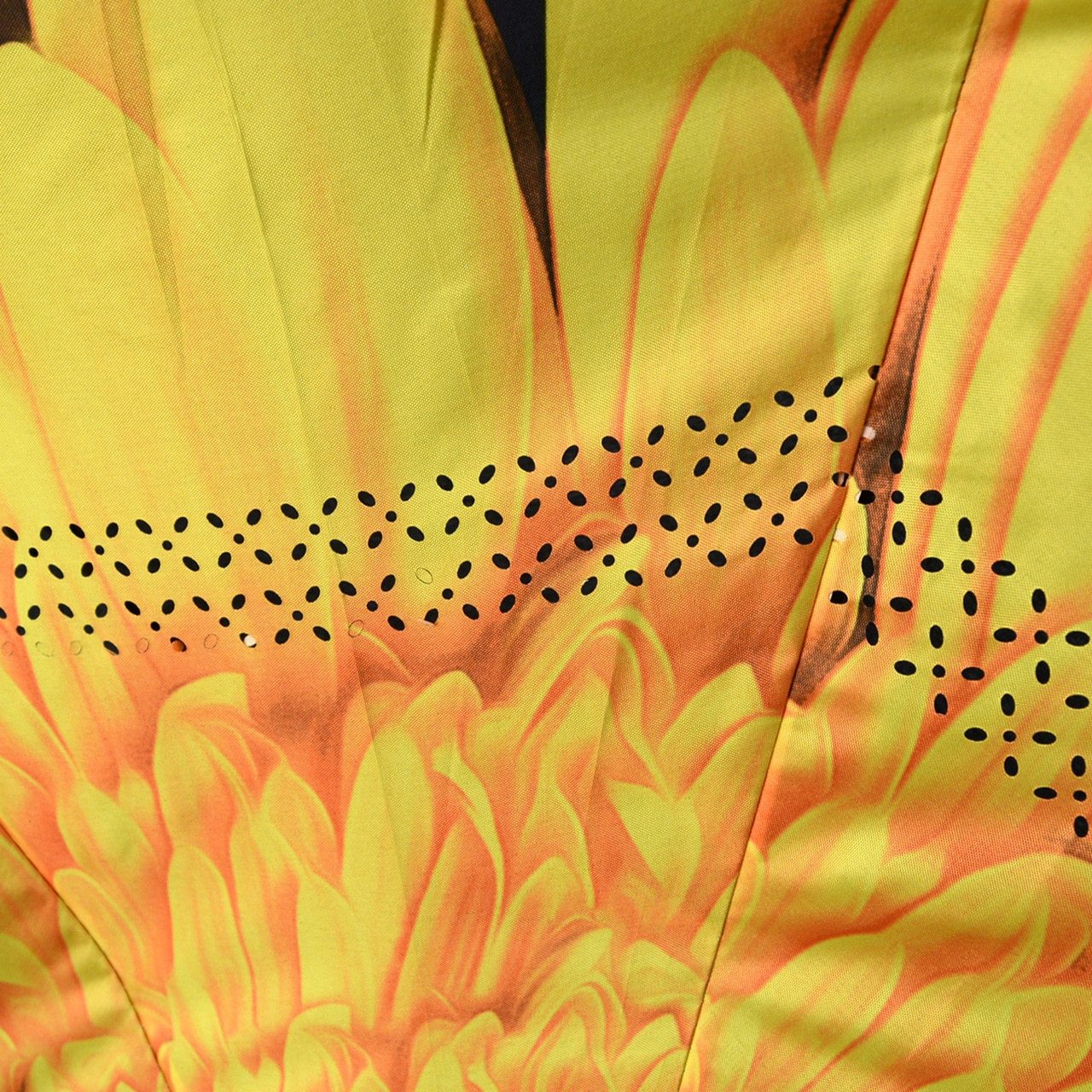 Wholesale Yellow Flower Double Layer Inverted Umbrella