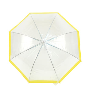 Wholesale Childrens clear dome umbrella with color trim