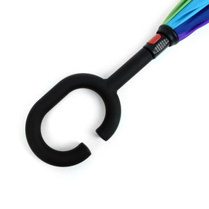 Wholesale Rainbow Double Layer Inverted Umbrella