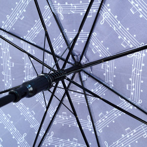 Wholesale Piano Print Auto Open Umbrella