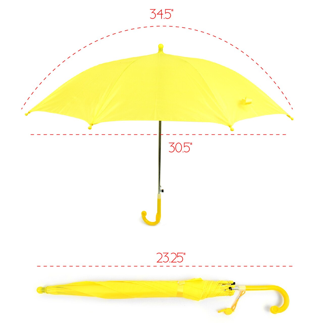 Wholesale Auto Open Kids Solid Pastel Color Umbrella