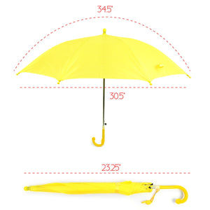 Wholesale Auto Open Kids Solid Pastel Color Umbrella