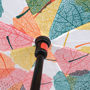 Wholesale Autumn Leaves Double Layer Inverted Umbrella