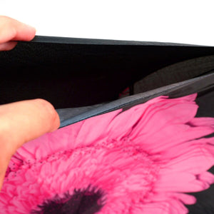 Wholesale Pink Rose Flower Double Layer Inverted Umbrella