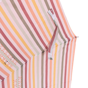 Wholesale Pastel Stripe Reverse Open Inverted Umbrella
