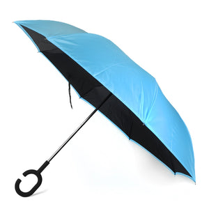 Wholesale Double Layer Two Tone Colorful Inverted Umbrella