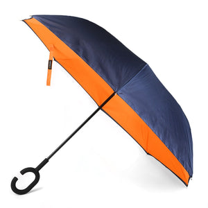 Wholesale Double Layer Two Tone Colorful Inverted Umbrella