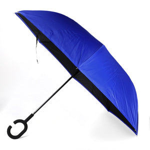 Wholesale Double Layer Two Tone Colorful Inverted Umbrella
