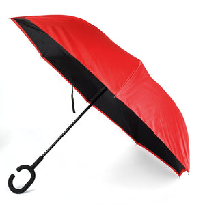 Wholesale Double Layer Two Tone Colorful Inverted Umbrella