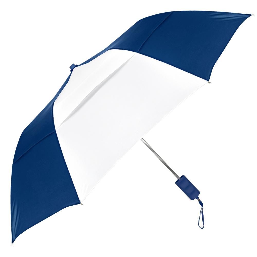 Wholesale Auto-Open Vented Windproof Folding Umbrella
