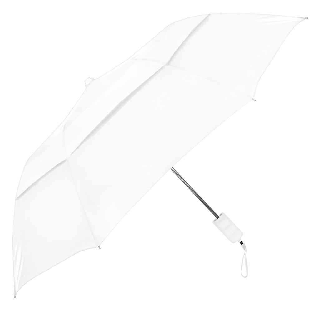 Wholesale Auto-Open Vented Windproof Folding Umbrella