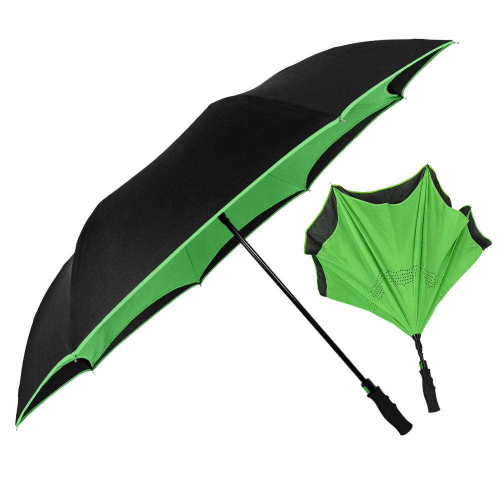 Wholesale Fiberglass Double Layer Inverted Umbrella